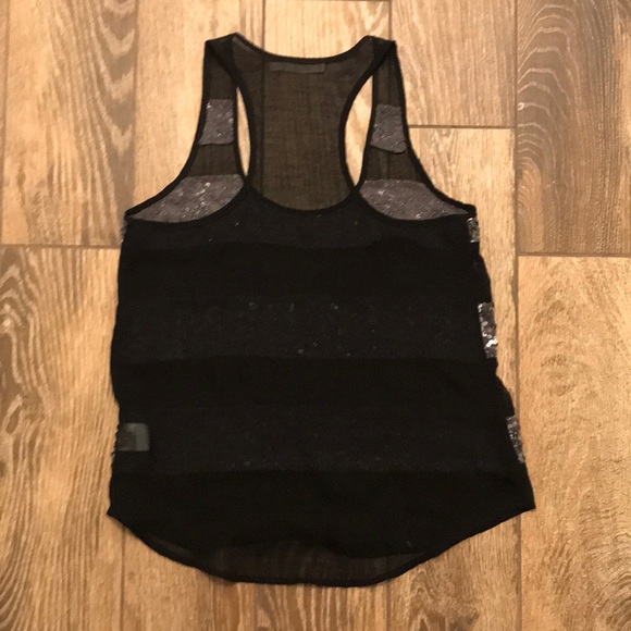 ‼️$5 Clearance‼️ Lush sheer and sequin tank - Picture 4 of 5